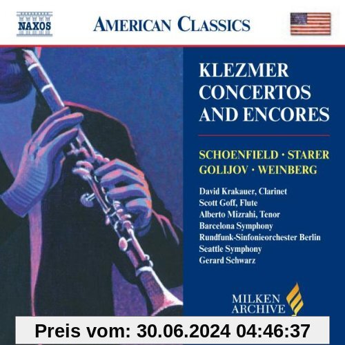 Klezmer Concertos and Encores von Gerard Schwarz