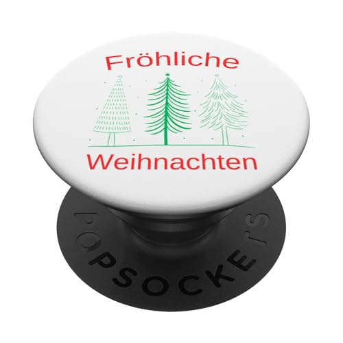 Deutsche Weihnachtsferien Deutsche aus Deutschland Mama Papa & Kinder PopSockets Klebender PopGrip von German Christmas Shopp