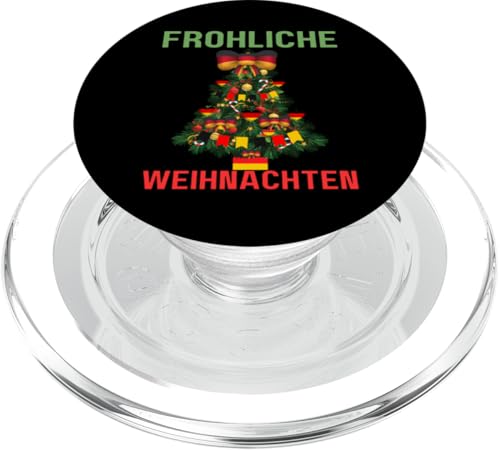 Deutscher Weihnachtsbaum Deutsche aus Deutschland Mama Papa & Kinder PopSockets PopGrip für MagSafe von German Christmas Shopp