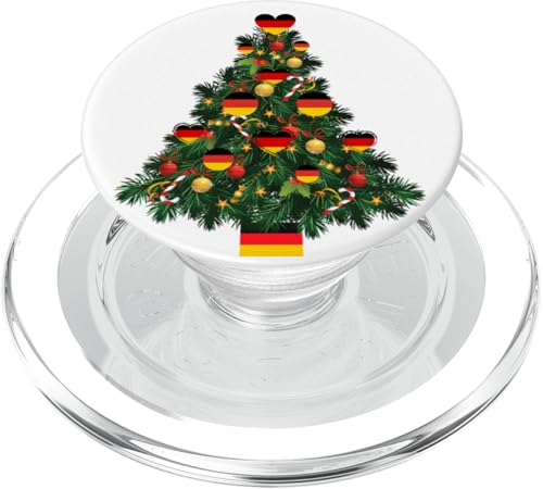 Deutscher Weihnachtsbaum Deutsche aus Deutschland Mama Papa & Kinder PopSockets PopGrip für MagSafe von German Christmas Shopp