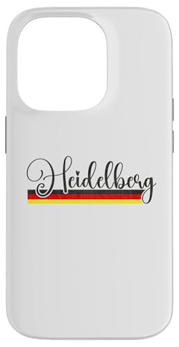 Hülle für iPhone 14 Pro Heidelberg Deutschland - Heidelberg Deutschland Script von German Classic Designs