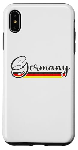 Hülle für iPhone XS Max Deutschland Script - Deutschland von German Classic Designs