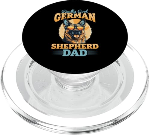 Deutscher Schäferhund Hunderasse Wirklich Cool Deutscher Schäferhund Papa PopSockets PopGrip für MagSafe von German Shepherd Dog Breed Pet Designs