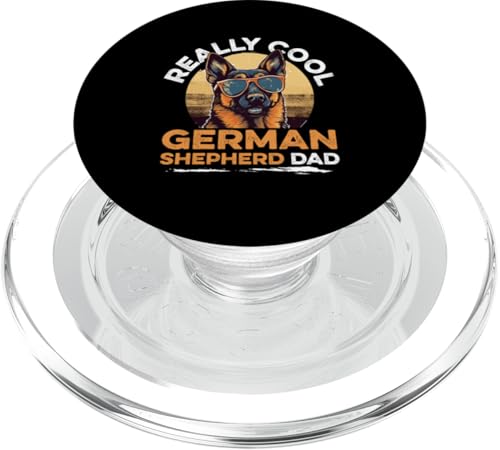 Deutscher Schäferhund Hunderasse Wirklich Cool Deutscher Schäferhund Papa PopSockets PopGrip für MagSafe von German Shepherd Dog Breed Pet Designs