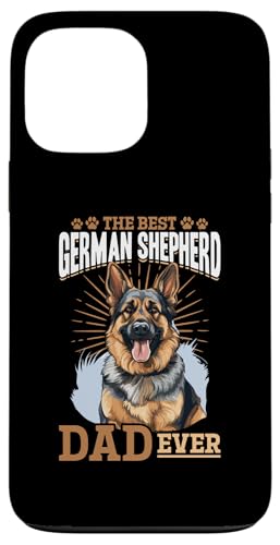 Hülle für iPhone 13 Pro Max Deutscher Schäferhund Hunderasse Der beste Deutsche Schäferhund Papa aller Zeiten von German Shepherd Dog Breed Pet Designs