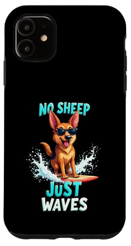 Cooler Deutscher Schäferhund Surfhund Hülle für iPhone 11 von German Shepherd Fun Designs