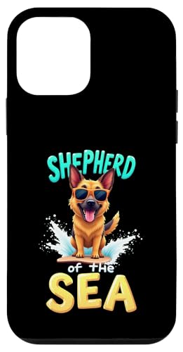 Cooler Deutscher Schäferhund Surfhund Hülle für iPhone 12 mini von German Shepherd Fun Designs