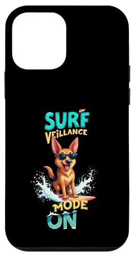 Cooler Deutscher Schäferhund Surfhund Hülle für iPhone 12 mini von German Shepherd Fun Designs