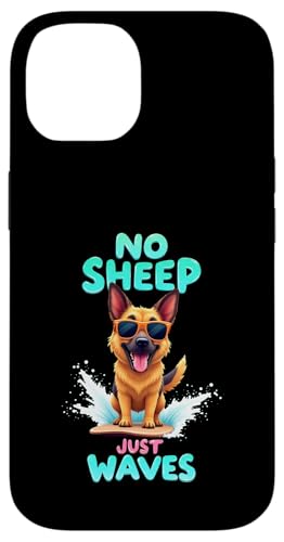 Cooler Deutscher Schäferhund Surfhund Hülle für iPhone 14 von German Shepherd Fun Designs