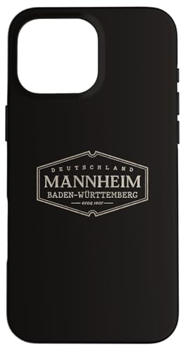 Hülle für iPhone 16 Pro Max Mannheim Baden-Württemburg Deutschland | Mannheim Deutschland von German Standard Apparel Co.