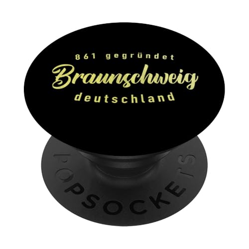 Braunschweig Deutschland - Braunschweig Deutschland Style PopSockets Klebender PopGrip von German Style DL