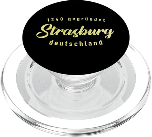 Strasburg Deutschland - Strasburg Deutschland Style - Strasburg PopSockets PopGrip für MagSafe von German Style DL