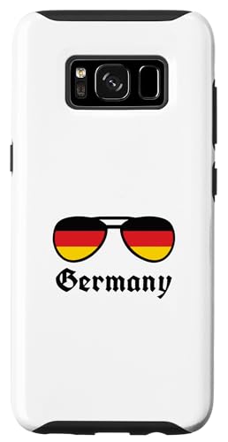 Hülle für Galaxy S8 Deutschland Flagge Sonnenbrille, Germany von Germany Nationalstolz Länder & Deutsch Geschenk