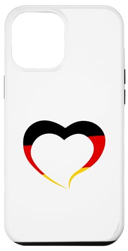 Hülle für iPhone 13 Pro Max Deutschland Flagge Herz Germany von Germany Nationalstolz Länder & Deutsch Geschenk