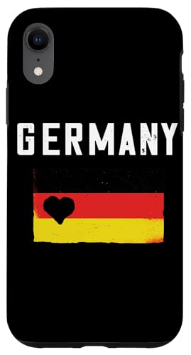 Hülle für iPhone XR Deutschland Flagge Deutschland Herz stolze Wurzeln German Pride von Germany Pride German Proud Roots Deutschland