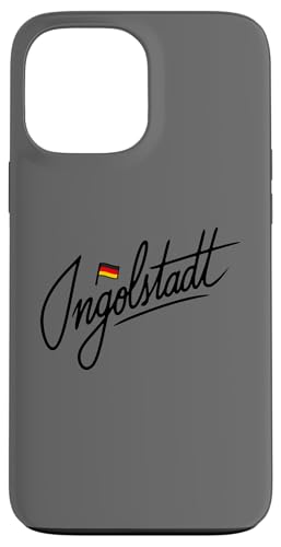 Hülle für iPhone 13 Pro Max Ingolstadt Deutschland Deutschland Flagge Tourist Reise Minimalistisch von Germany4Ever