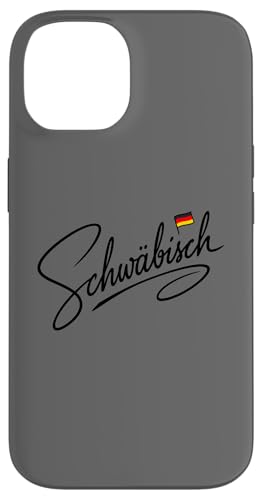 Hülle für iPhone 14 Schwäbisch Deutschland Deutschland Flagge Tourist Reise Minimalistisch von Germany4Ever