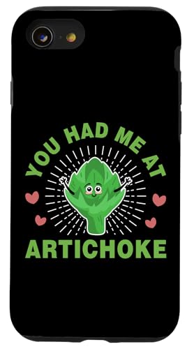 Hülle für iPhone SE (2020) / 7 / 8 You Had Me At Artichoke - Artischocken von Geschenke für Artischocken Liebhaber Shirt