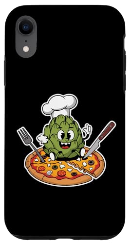 Hülle für iPhone XR Artischocken Pizza von Geschenke für Artischocken Liebhaber Shirt