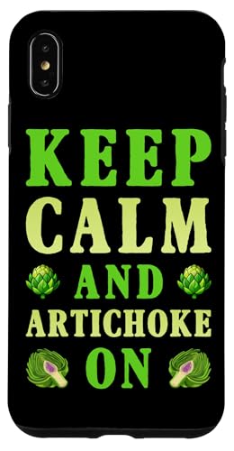 Hülle für iPhone XS Max Keep Calm And Artichoke On - Artischocken von Geschenke für Artischocken Liebhaber Shirt