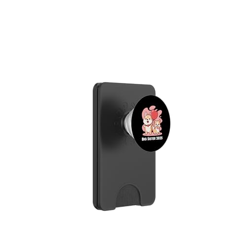 Big Sisters 2025 Hunde Welpen Schwester Hund PopSockets PopWallet für MagSafe von Geschwister Bruder Schwester Baby Hund Welpen