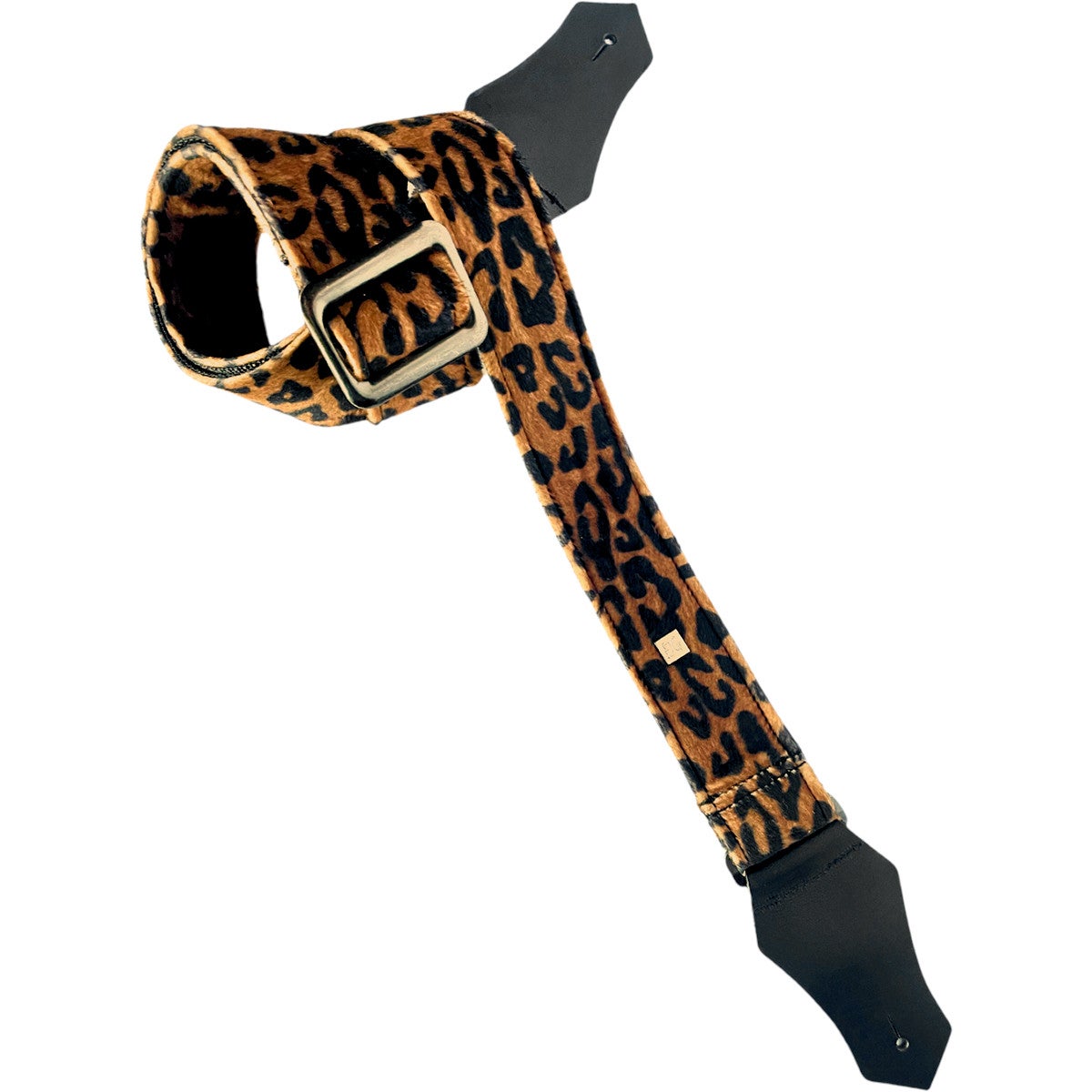 Get&apos;m Get&apos;m Animal Print Collection Dark Leopard Guitar Strap von Get&apos;m Get&apos;m