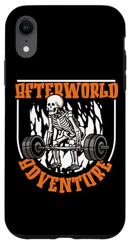 Hülle für iPhone XR Gewichtheben Skelett Reißen Stoßen - Langhantel Gewichtheber von Gewichtheben Geschenke & Ideen