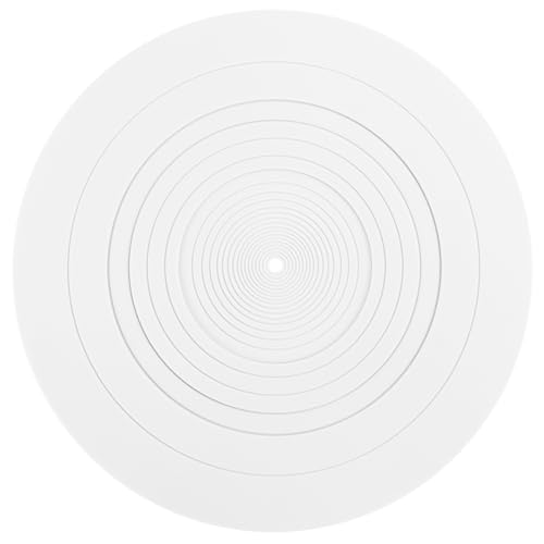 Ggnaxivs 295mm Silikon-Plattenteller-Matte, Antivibrations-Slipmat für LP-Vinyl-Plattenspieler, Audio-Zubehör C von Ggnaxivs