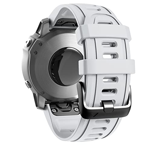 Gheper Weich Silikon Schnelle Einfache Passform Band Kompatibel mit Garmin Fenix 7S/6S/5S Armbanduhr Band für Fenix 7S/Fenix 6S/Fenix 5S Smartwatch Zubehör Ersatzband von Gheper