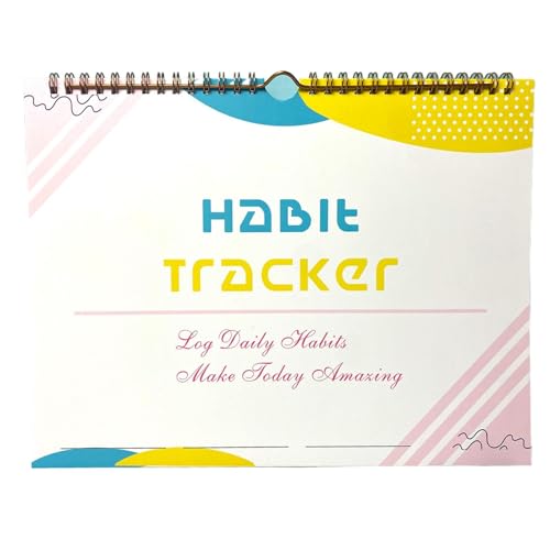 Daily Habit Tracker Journal | Weekly Habit Tracker Calendar | Daily Chore Chart with Writable Sections | Comprehensive Habit Tracking Journal for Adults to Boost Productivity and Overall Happiness von Ghjkldha