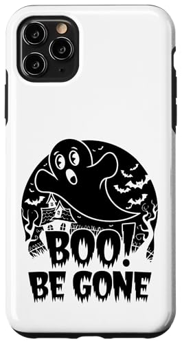 Boo Be Gone Ghost Haunt Gruselige Halloween-Geister Hülle für iPhone 11 Pro Max von Ghost Hunting Halloween Lover Gifts