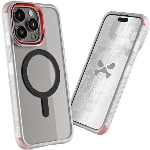 Ghostek Covert iPhone 15 Pro Max Case Clear - Compatible with Apple MagSafe, Silicone Fusion, Slim Fit Shockproof Phone Cover (6.7 Inch, Clear) von Ghostek