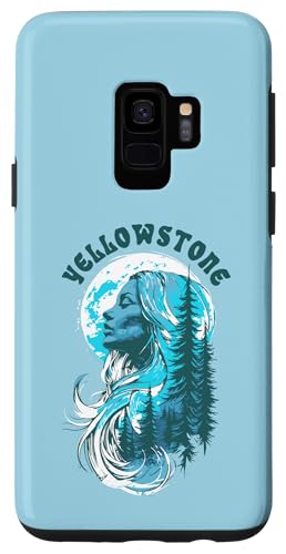 Hülle für Galaxy S9 Yellowstone National Park Mountain Mama Spiritual Woman von Giant Step Design Co.