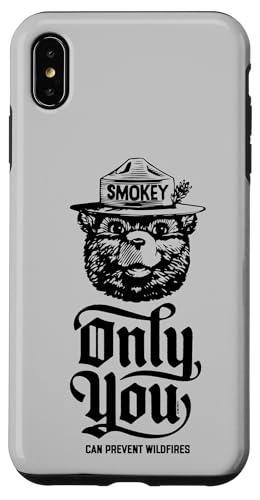 Hülle für iPhone XS Max Smokey Bear Only You Can Prevent Wildfires Vintage von Giant Step Design Co.