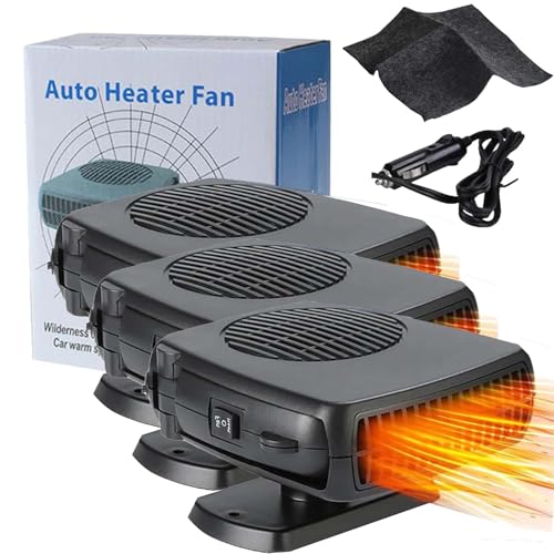 Autopulsex Frostbuster, Sherum Autopulsex Frost Buster, Autopulsex Heater, Portable Heater for Car Plug in Cigarette Lighter, 12/14v Plug in Car Heaters for Vehicle for All Cars (3pcs,12v) von Gienslru