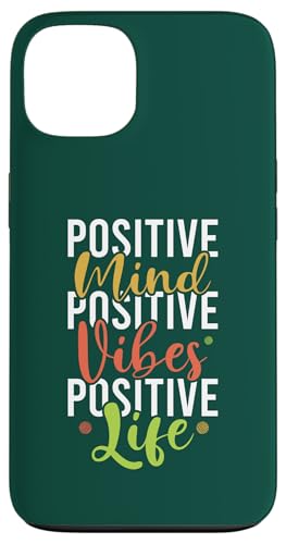 Positiver Geist Positives Leben Bewusstsein für psychische Gesundheit Hülle für iPhone 13 von Gift Mental Health Awareness Month Green Ribbon