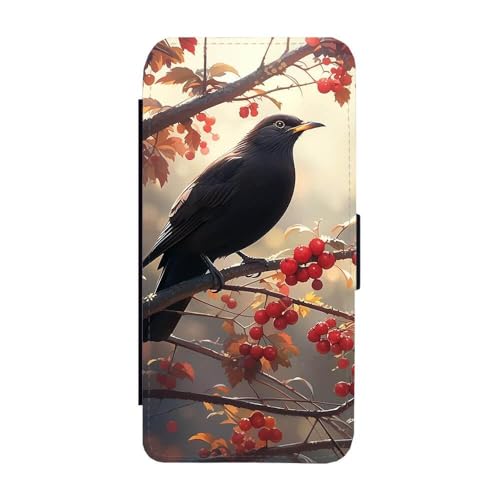 Giftoyo Blackbird Flip Wallet Case für iPhone 16 Pro Max von Giftoyo