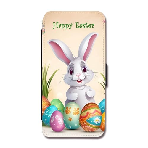 Giftoyo Cartoon Osterhase Flip Wallet Case für Samsung Galaxy A55 von Giftoyo