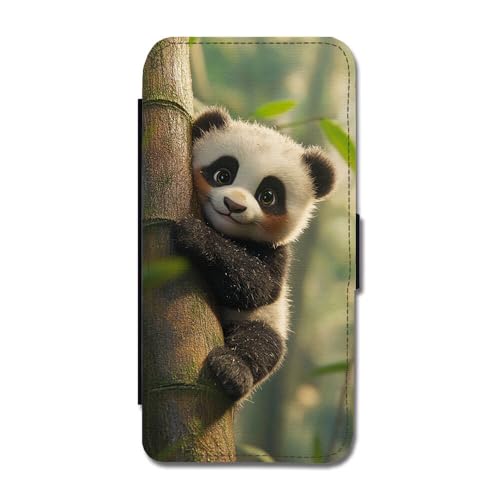 Giftoyo Cute Cartoon Panda Flip Phone Case for Samsung Galaxy A41 von Giftoyo