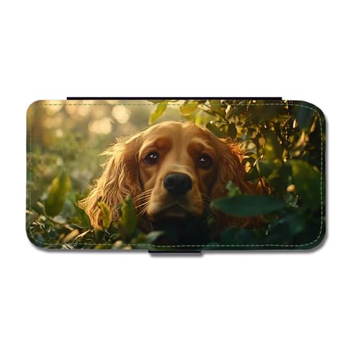 Giftoyo Klappetui für Samsung Galaxy A53, Motiv Englischer Cockerspaniel, mehrfarbig von Giftoyo