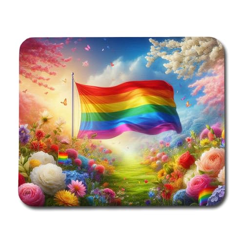 Giftoyo LGBTQ Pride Mauspad von Giftoyo