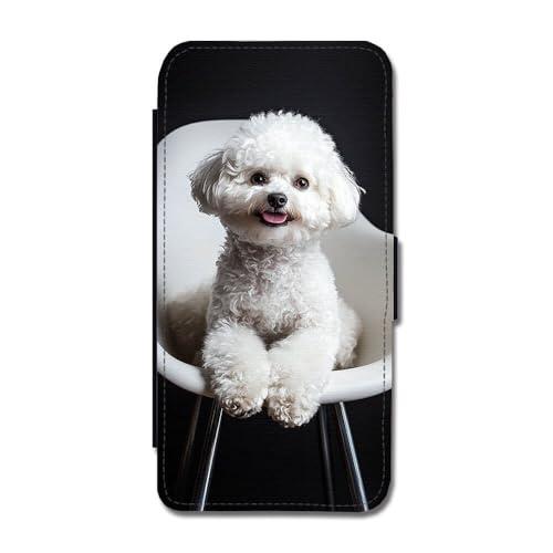 Giftoyo Schutzhülle für iPhone 16 Plus, Motiv: Hund Bichon Frisé von Giftoyo