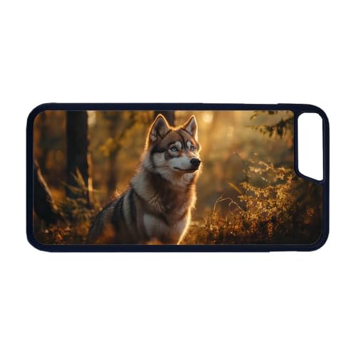 Giftoyo Schutzhülle für iPhone 7 Plus/8 Plus, Sibirischer Husky, Hund von Giftoyo