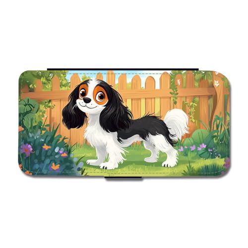 Giftoyo Schutzhülle zum Aufklappen für Google Pixel 8a, Motiv: Cavalier King Charles Spaniel, mehrfarbig von Giftoyo