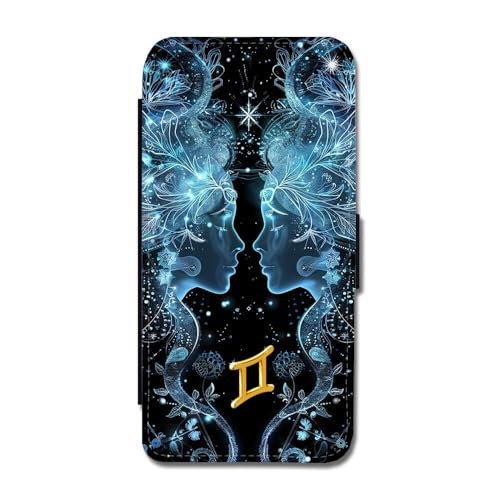 Zodiac Gemini Flip Wallet Case für Samsung Galaxy S20 von Giftoyo