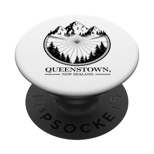 Mountainbiking Queenstown Neuseeland Outdoor Lovers PopSockets Klebender PopGrip von Gifts For Hiker And Cyclist