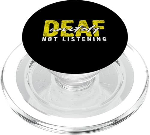 Deaf Pride Hörverlust Deaf Pride PopSockets PopGrip für MagSafe von Gifts for Deaf People