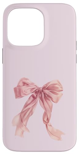 Hülle für iPhone 14 Pro Max Baby Rosa Schleife Cute Coquette y2k Clean Girl Aesthetic Women von Gifts for Her Co.