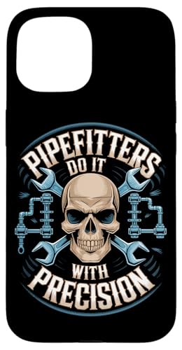 Pipefitter Pipe Fitter Klempner Pipefitter Hülle für iPhone 15 von Gifts for Pipefitters / Pipefitter Gifts for Men