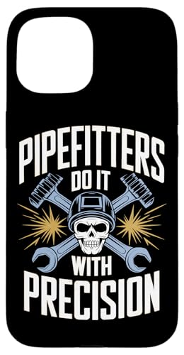 Pipefitter Pipe Fitter Klempner Pipefitter Hülle für iPhone 15 von Gifts for Pipefitters / Pipefitter Gifts for Men